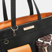 Geometric Pattern Tote Bag | Totes Daverri Fashions
