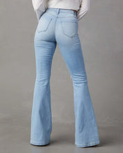 Distressed Jeans with Pockets | Jeans Daverri Fashions