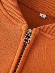 Zip Up Top and Drawstring Pants Two-Piece Set | Loungewear Sets Daverri Fashions