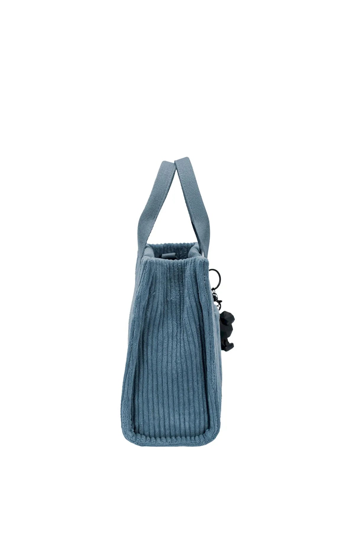 David Jones Corduroy Handbag Bag with Charm Detail | Handbags Daverri Fashions