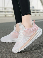 Gradient Colorful Breathable Athletic Sneakers | Sneakers Daverri Fashions