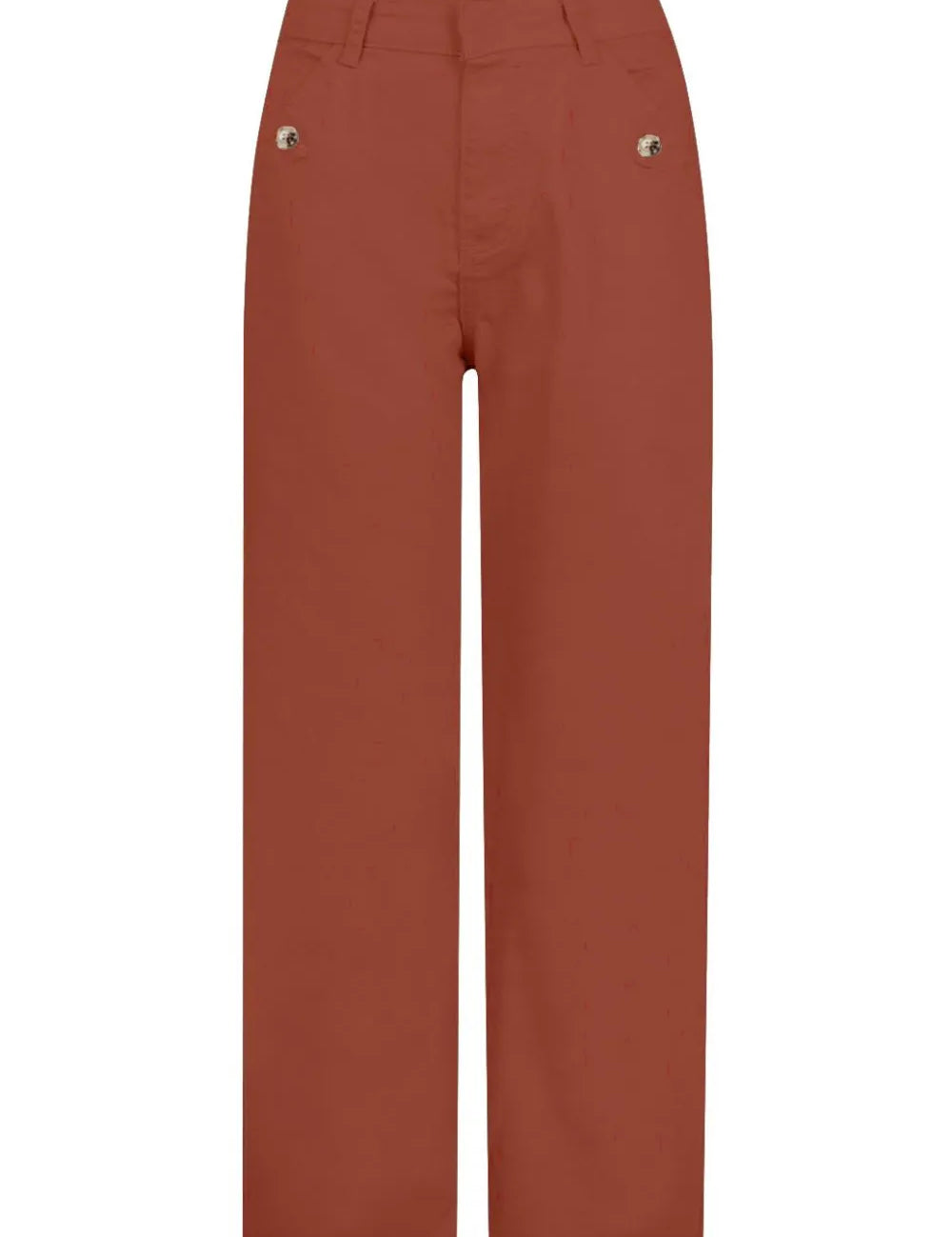 Caramel High Waist Jeans with Pockets | Jeans Daverri Fashions