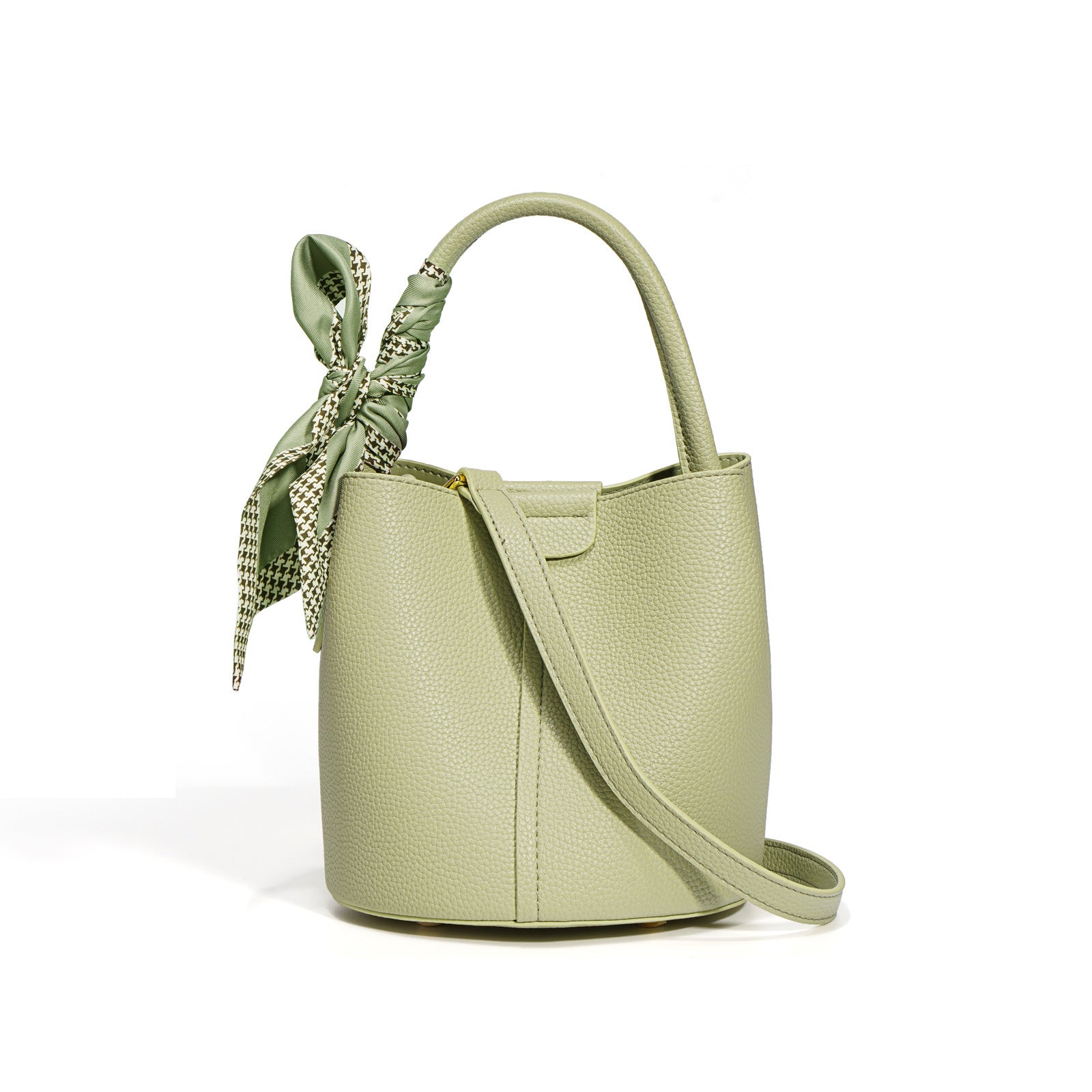 Bria Genuine Leather Bucket Bag | Handbags Daverri Fashions