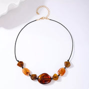 Acrylic Beaded Statement Necklace | Necklaces Daverri Fashions