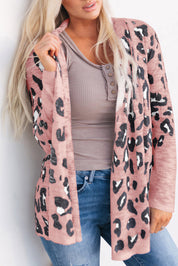 Printed Long Sleeve Cardigan | Cardigans Daverri Fashions