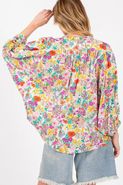 SAGE + FIG Button Down Floral Shirt | Shirts Daverri Fashions