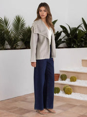 One Button Long Sleeve Cardigan | Cardigans Daverri Fashions