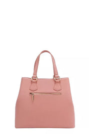 Monogram Pattern Handbag with Rhinestones Decor | Handbags Daverri Fashions