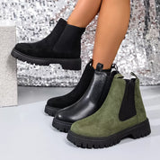 Elastic Side Panels Ankle Boots | Boots Daverri Fashions
