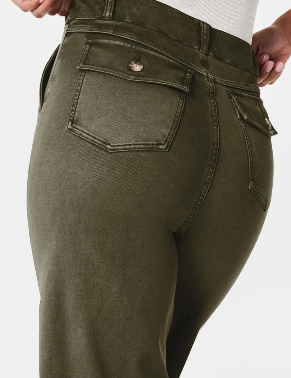 High Waist Jeans with Pockets | Jeans Daverri Fashions