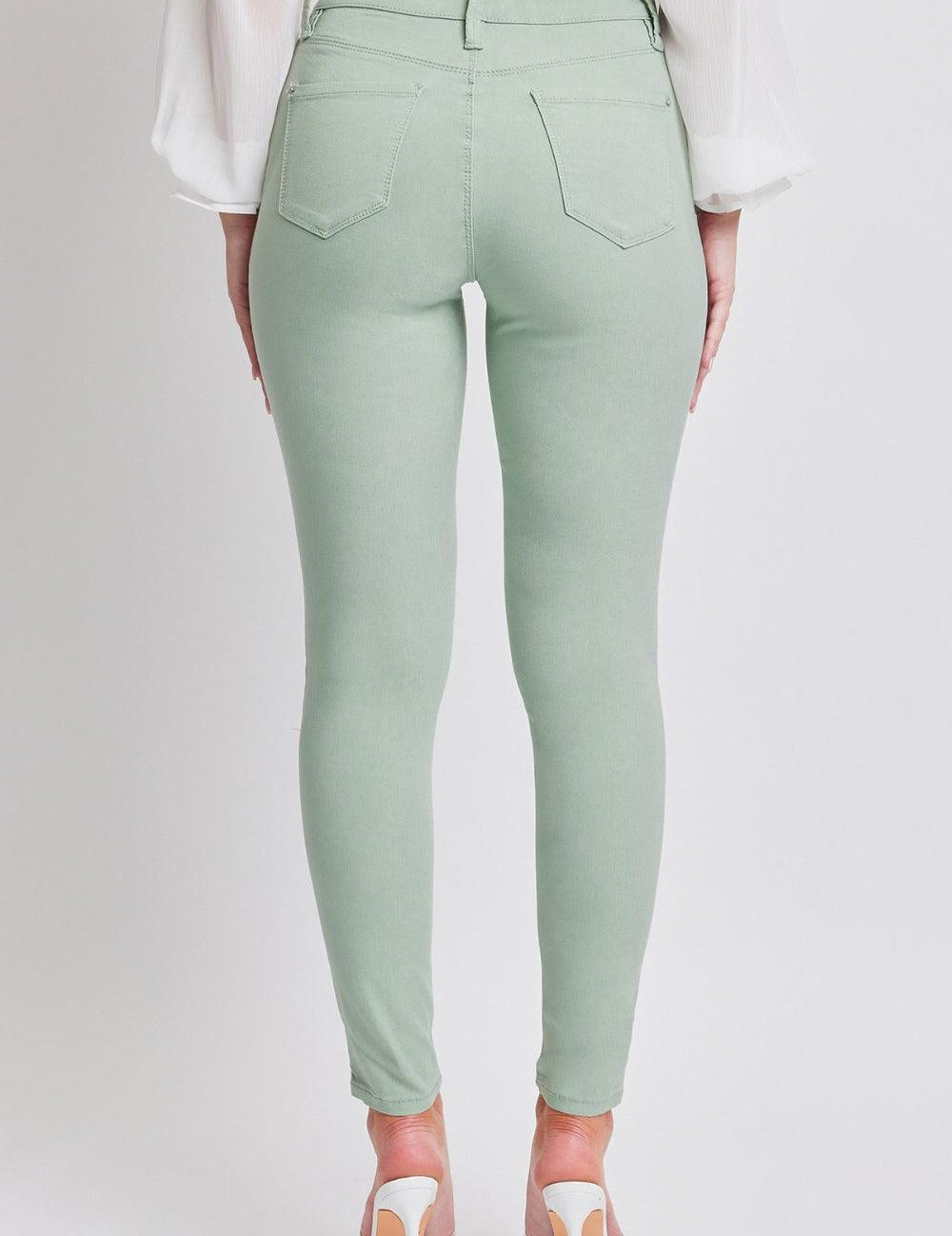 YMI Jeanswear Hyperstretch Mid-Rise Skinny Jeans | Jeans Daverri Fashions