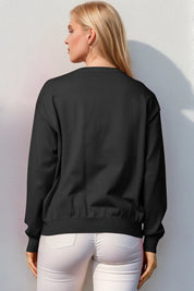 Double Take Full Size Nutcracker Sequin Long Sleeve Sweater | Sweaters Daverri Fashions