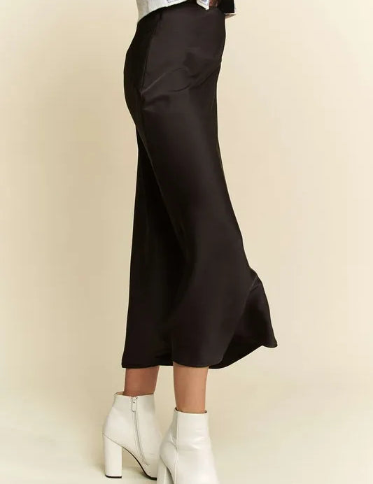 Davi & Dani High Waist Midi Skirt | Skirts Daverri Fashions
