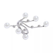 Alloy Pearl Bypass Ring | Rings Daverri Fashions