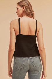 Aemi + Co Lightweight Ribbed Tank | Daverri Fashions