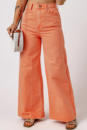 Sherbet Wide Leg High Waist Jeans | Jeans Daverri Fashions