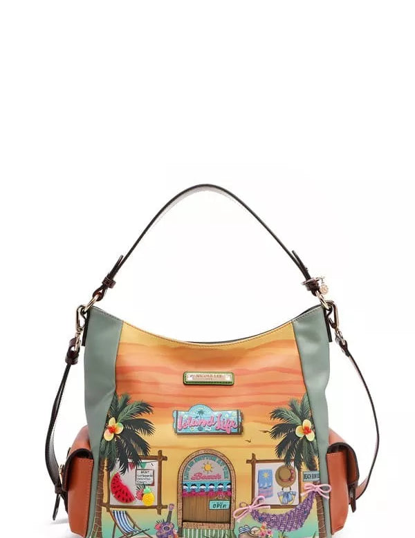 SUN AND SAND OS Nicole Lee USA Sun and Sand Hobo Handbag | Handbags Daverri Fashions