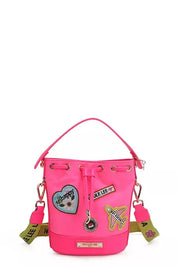 Color Patch Bucket Bag | Handbags Daverri Fashions