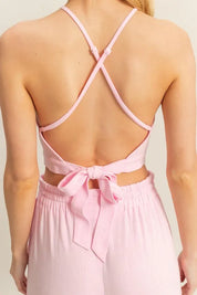 HYFVE Crop Top and Cargo Pants Set | Outfit Sets Daverri Fashions