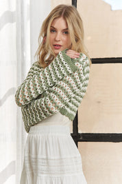 ADORA Long Sleeves Sweater Top | Sweaters Daverri Fashions