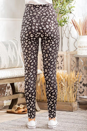 Heimish Full Size Leopard High Waist Leggings | Daverri Fashions