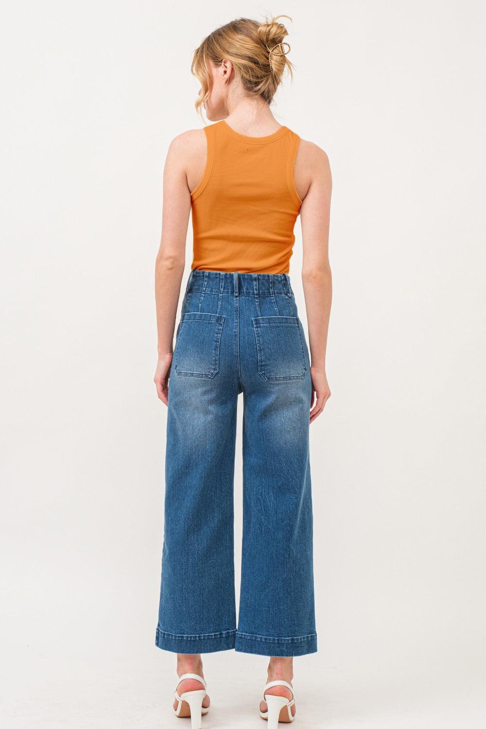 And The Why Bat Embroidered Ribbed Tank | Daverri Fashions