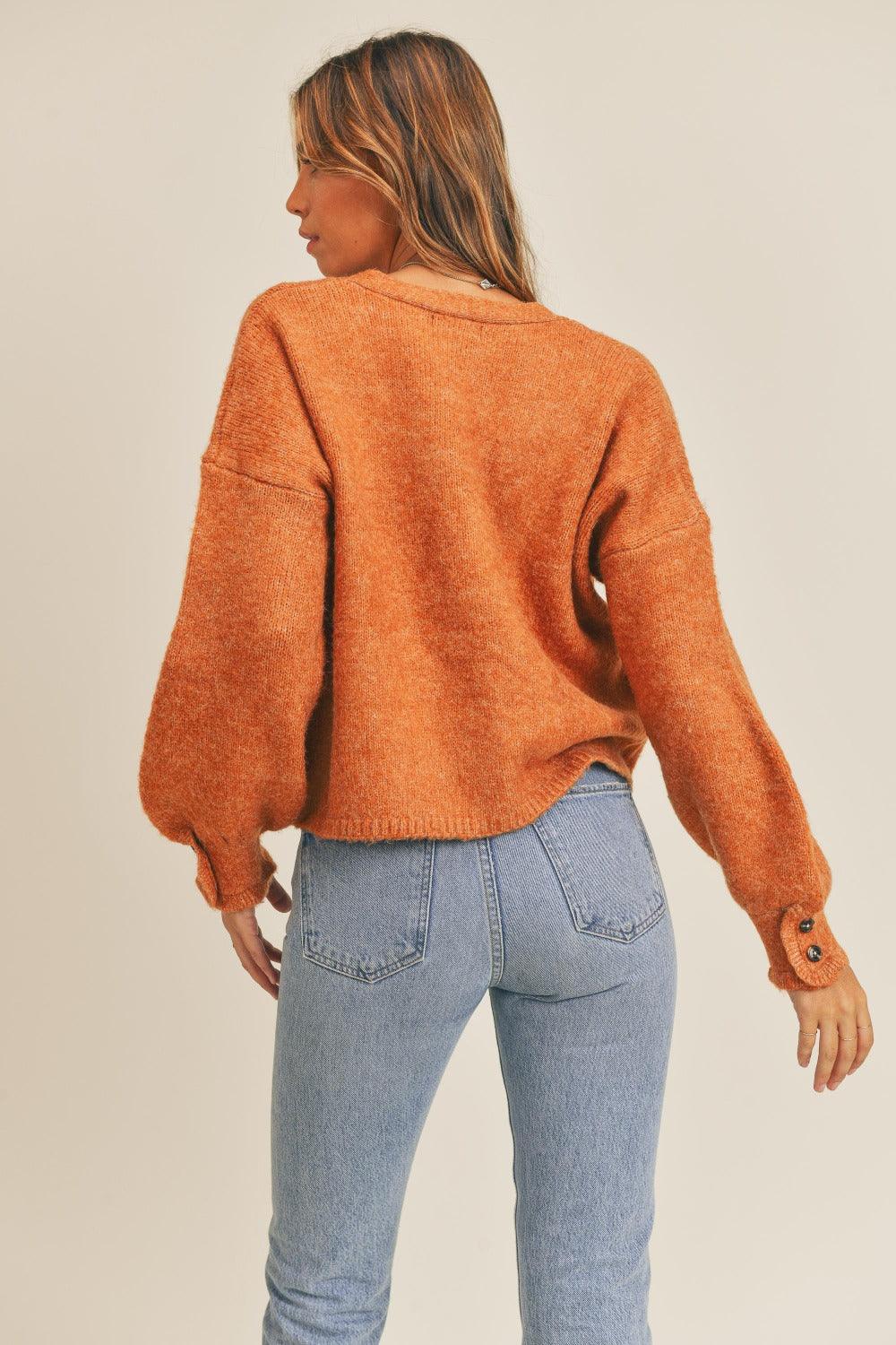 MABLE Long Sleeve Button Down Sweater Cardigan | Sweaters Daverri Fashions