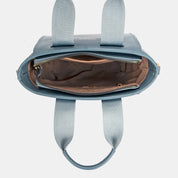 David Jones Small Handbag with Embossed Pattern Handles | Daverri Fashions
