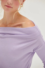 HYFVE Off Shoulder Ribbed Knit Top | Tops Daverri Fashions