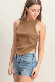 HYFVE Mineral Wash Rib Knit Tank | Tank Tops Daverri Fashions
