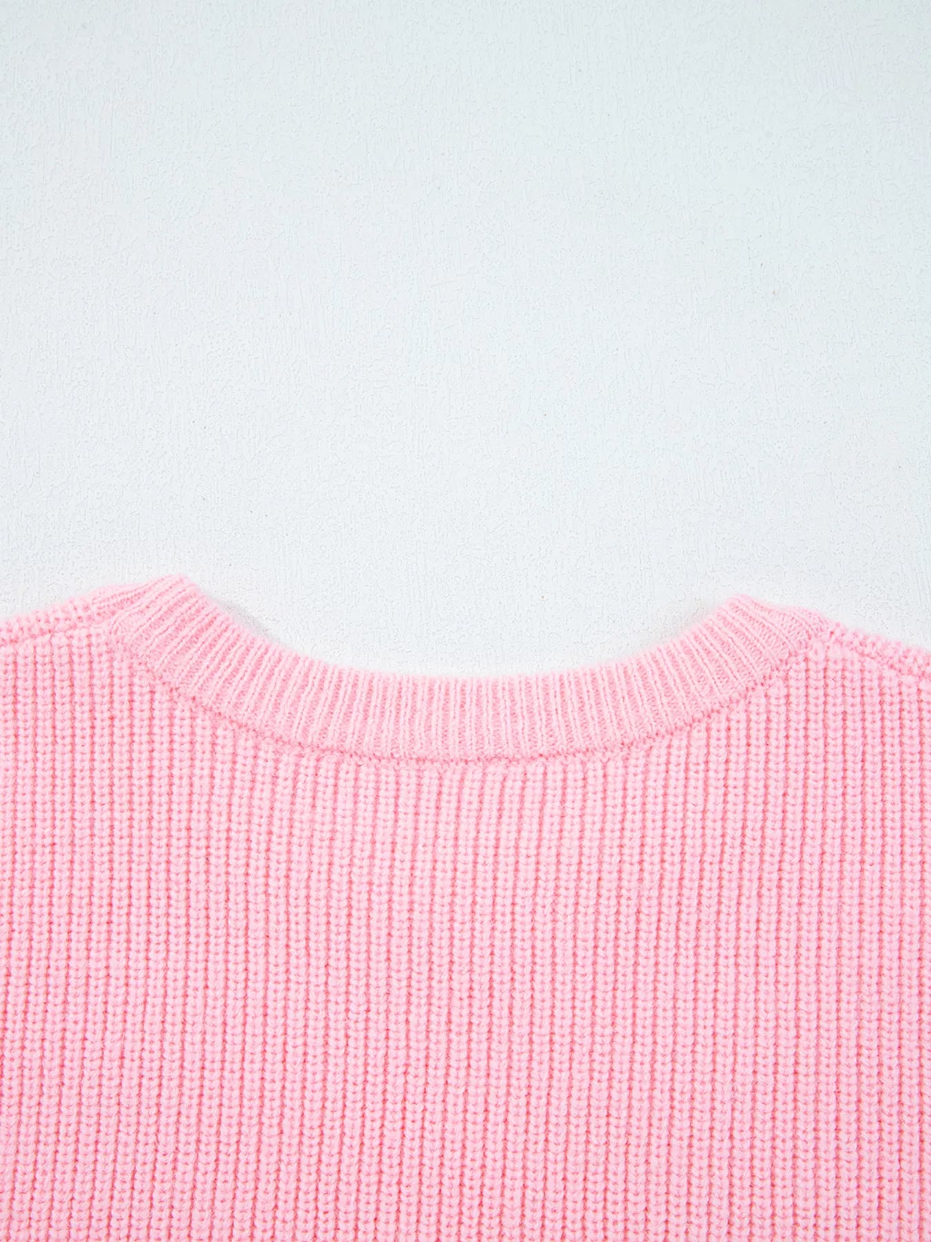 Merry Candy Cane Christmas Crew Neck Sweater | Sweaters Daverri Fashions