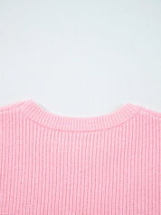 Merry Candy Cane Christmas Crew Neck Sweater | Sweaters Daverri Fashions