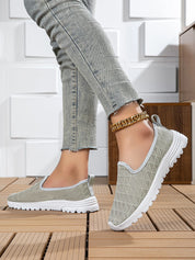 Breathable Mesh Slip-On Sneakers | Sneakers Daverri Fashions