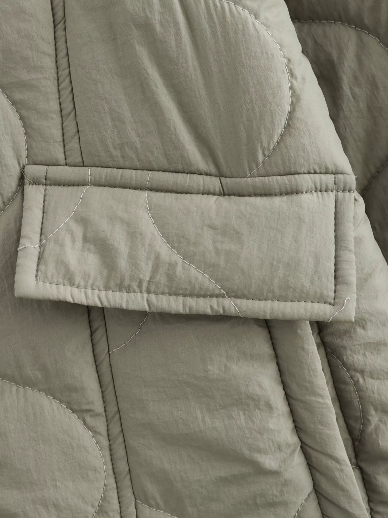 Quilted Button-Down Lightweight Jacket | Jackets Daverri Fashions