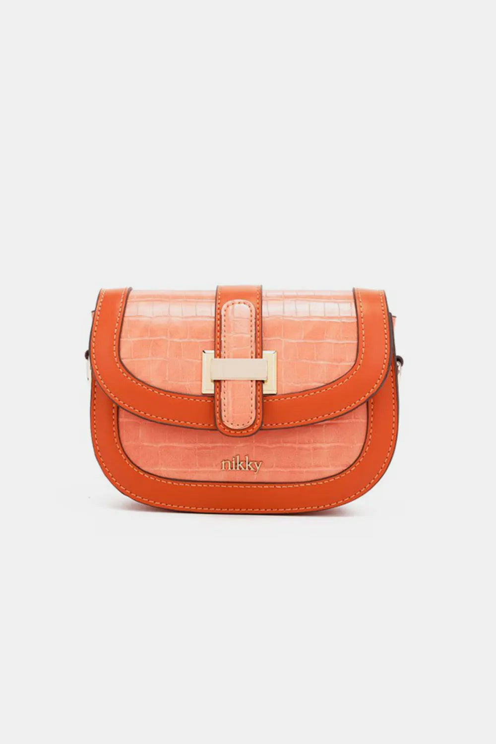Croc Embossed Crossbody Bag | Handbags Daverri Fashions