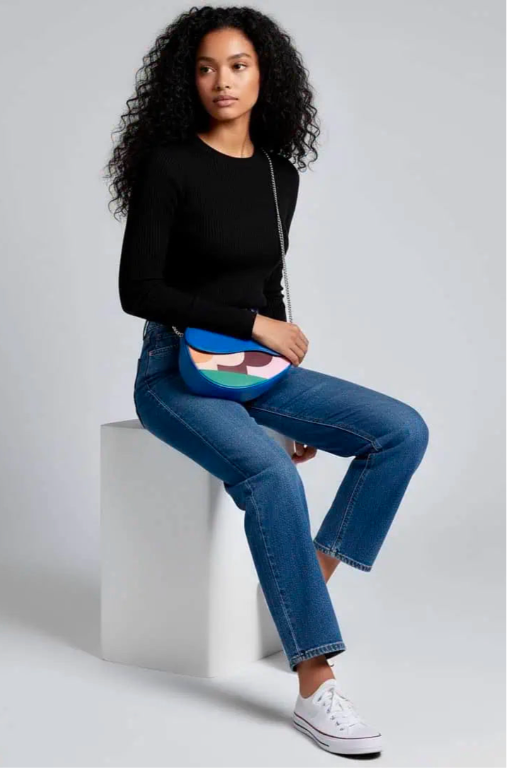Chelsea Chain Strap Saddle Bag | Handbags Daverri Fashions