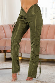 V Cut Cargo Pants | Pants Daverri Fashions