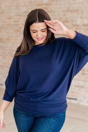 Casually Comfy Batwing Top | Shirts & Tops Daverri Fashions