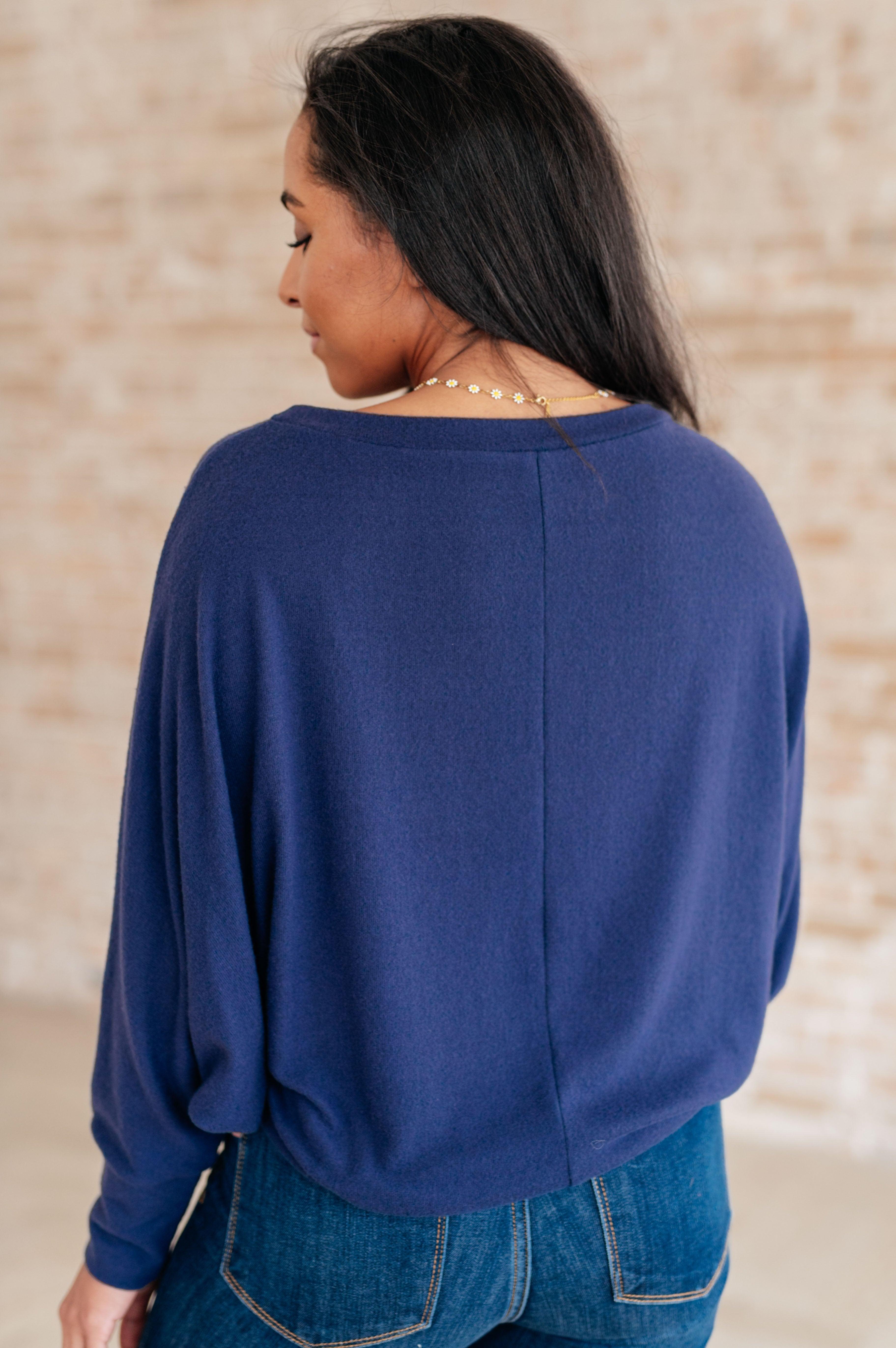 Casually Comfy Batwing Top | Shirts & Tops Daverri Fashions