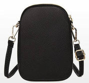Compact Vegan Leather Crossbody Bag | Handbags Daverri Fashions