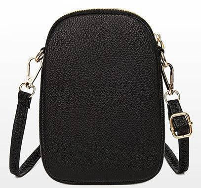 Compact Vegan Leather Crossbody Bag | Handbags Daverri Fashions