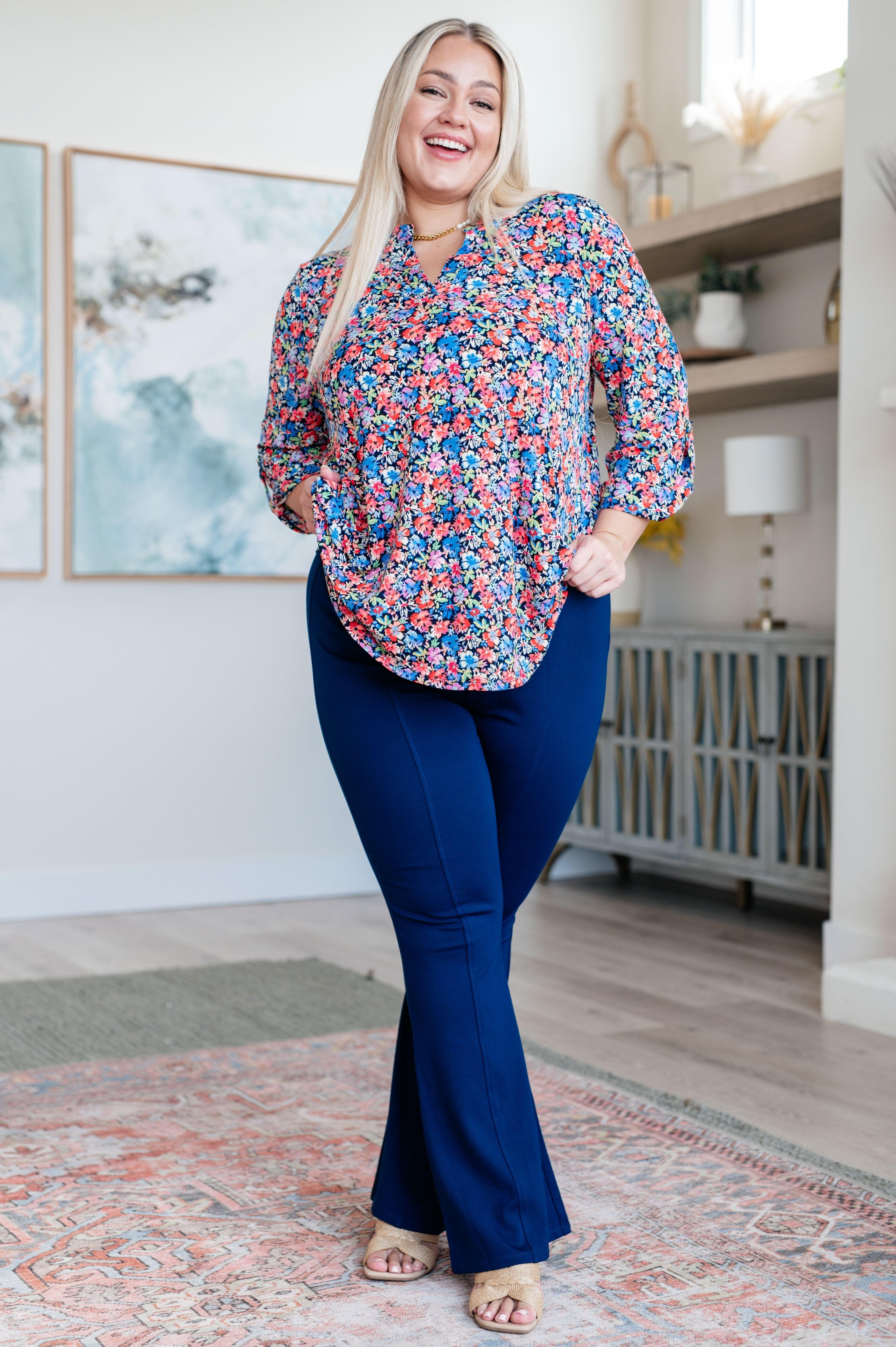 Magic Flare Pants in Eleven Colors | Pants Daverri Fashions