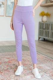 Lavender 1XL Magic Skinny High Rise Pants | Pants Daverri Fashions