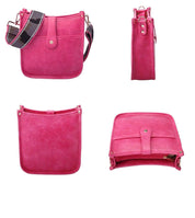 Guitar Strap Vegan Leather Crossbody Bag | Handbags Daverri Fashions