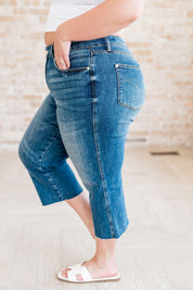 Hayes High Rise Wide Leg Crop Jeans | Jeans Daverri Fashions