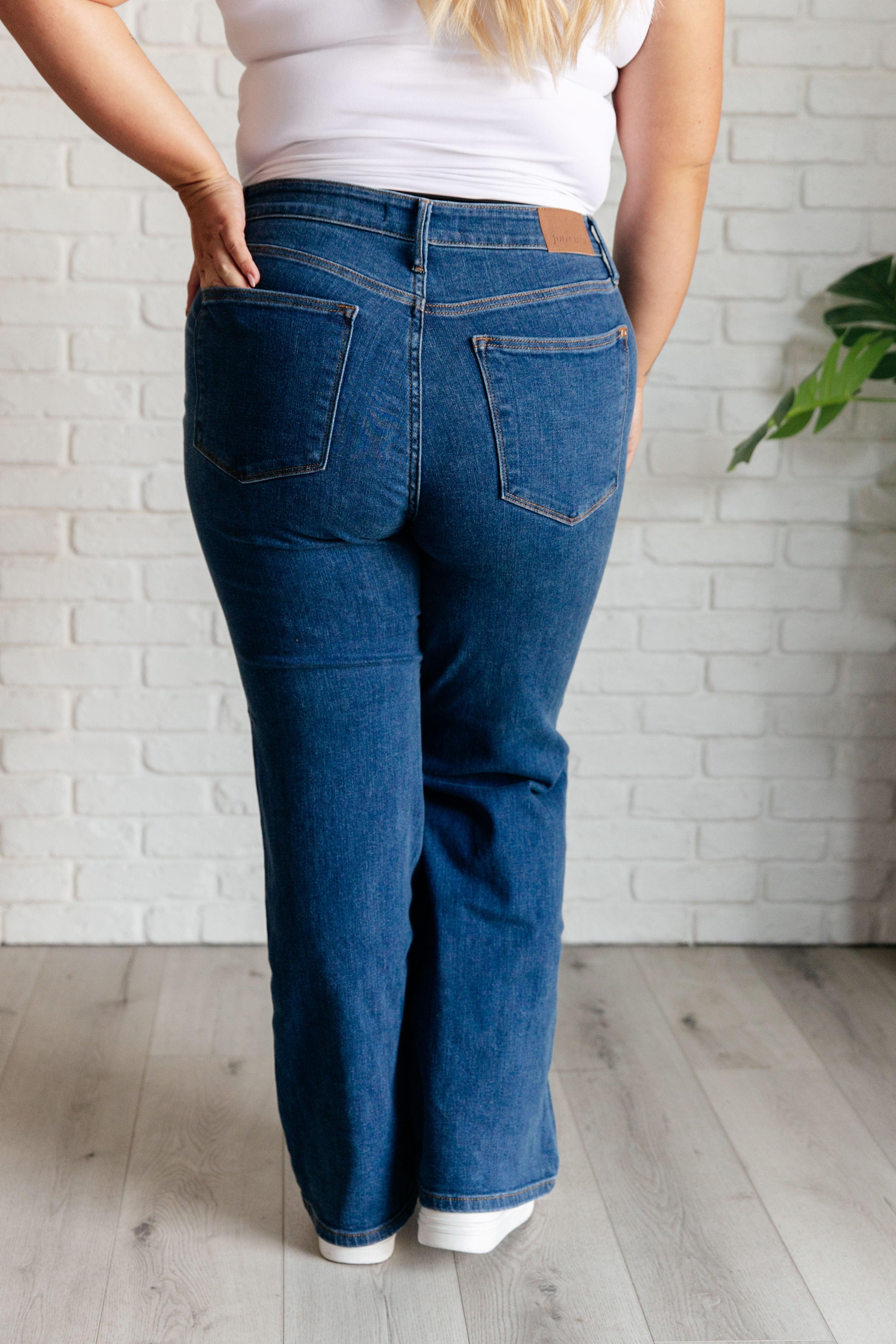 Judy Blue High Rise Vintage Wide Leg Jeans | Jeans Daverri Fashions