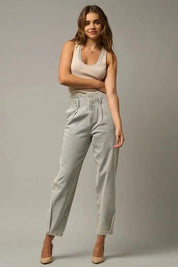 Super High Waist Balloon Jeans | Jeans Daverri Fashions