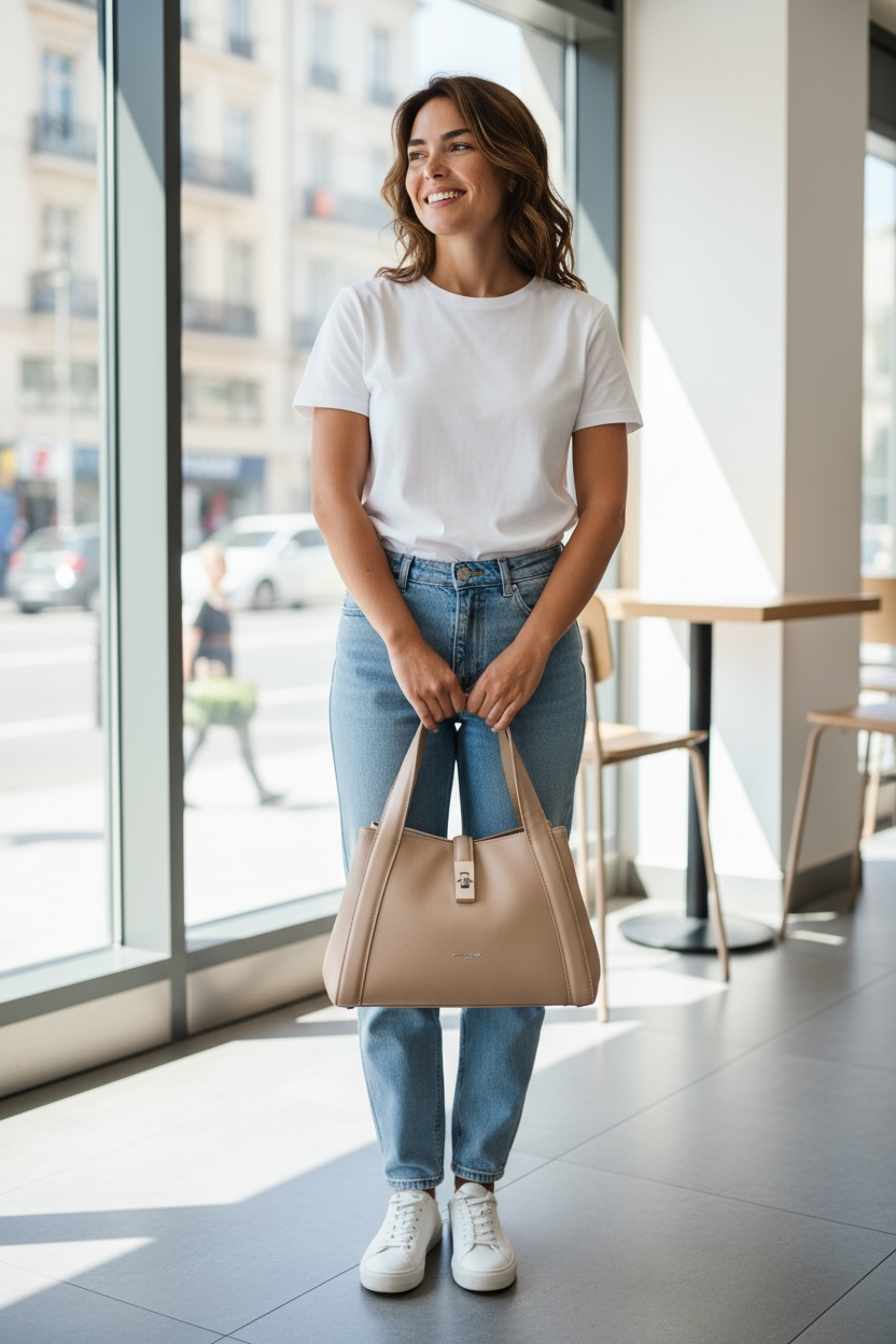 David Jones PU Leather Bucket Bag | Handbags Daverri Fashions