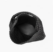 Vegan Leather Woven Hobo | Handbags Daverri Fashions