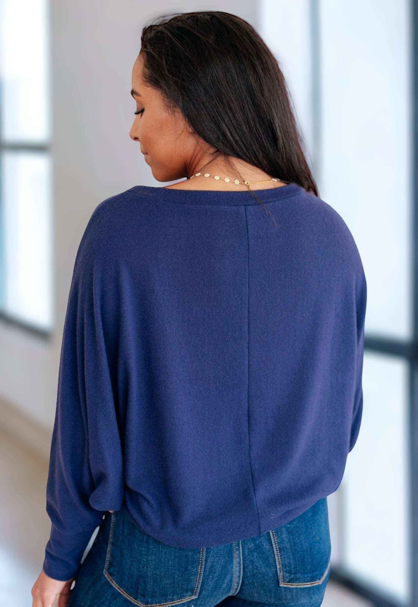 Casually Comfy Batwing Top | Shirts & Tops Daverri Fashions